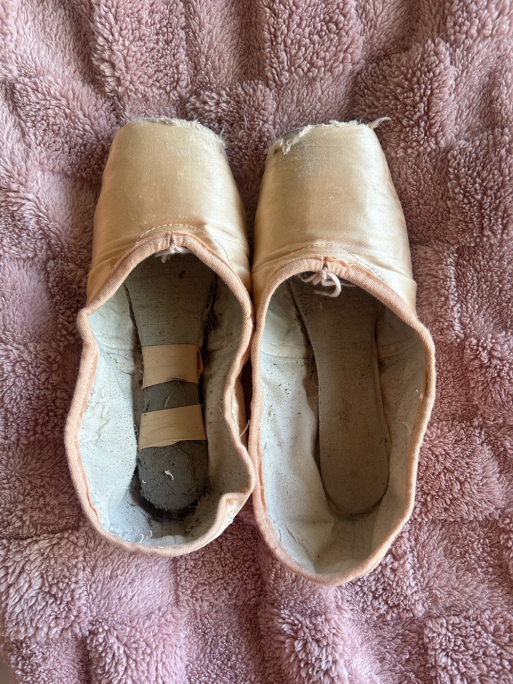 Smelly Used Ballerina Pointe Shoes